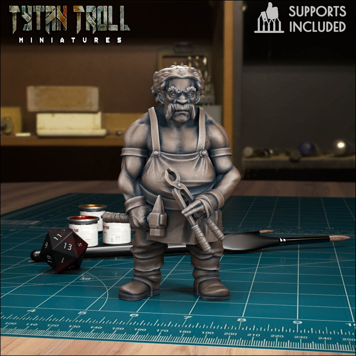 CoS Crygori Strum | D&D TTRPG Mini | TytanTroll Miniatures