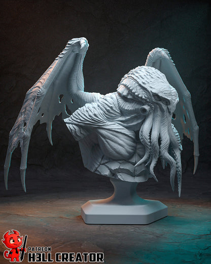 Cthulhu, The Ancient One | Resin Garage Kit Figure Game Fan Art | h3LL creator