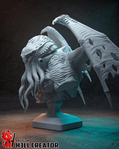 Cthulhu, The Ancient One | Resin Garage Kit Figure Game Fan Art | h3LL creator