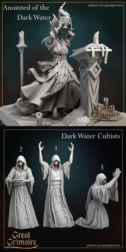Cult of the Deep, Ocean, Water, Lovecraft | Tabletop Gaming Miniatures Collection | Great Grimoire