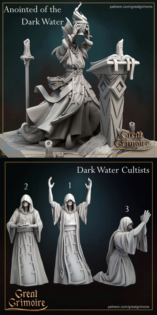 Cult of the Deep, Ocean, Water, Lovecraft | Tabletop Gaming Miniatures Collection | Great Grimoire