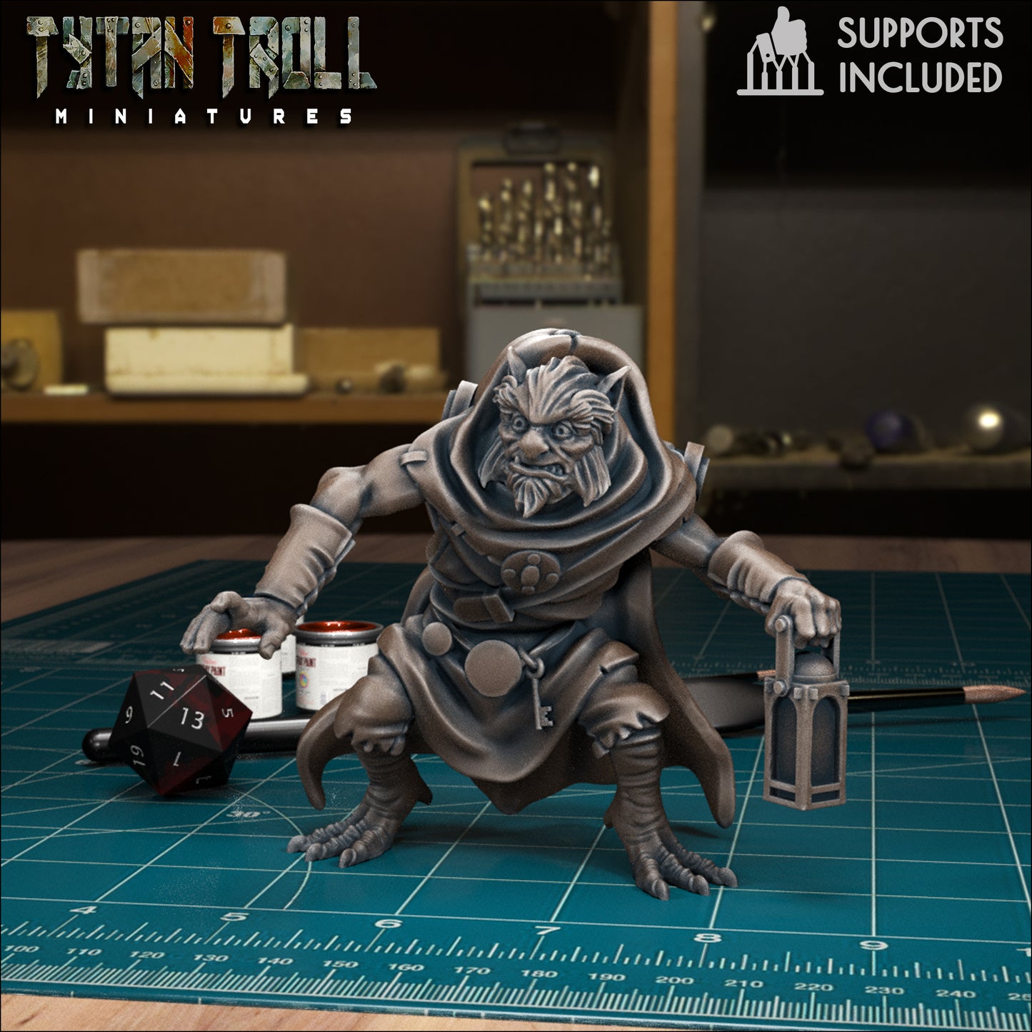 CoS Cyrus Belview | D&D TTRPG Mini | TytanTroll Miniatures