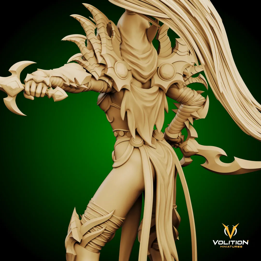Female Blood Elf Rogue | Resin Garage Kit | Volition Miniatures