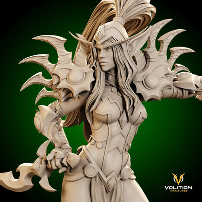 Female Blood Elf Rogue | Resin Garage Kit | Volition Miniatures