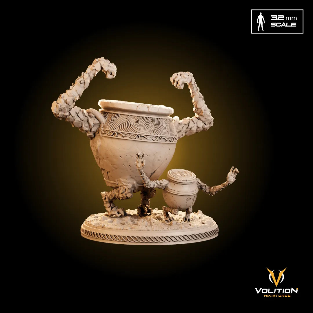 Uncle & Nephew, Alexander & Jar Bairn | Gaming Miniature TTRPG D&D | Volition Miniatures