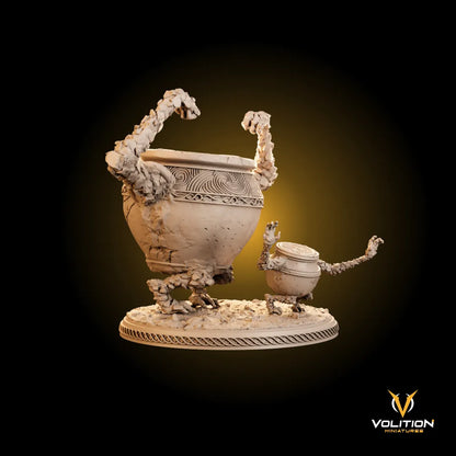 Uncle & Nephew, Alexander & Jar Bairn | Gaming Miniature TTRPG D&D | Volition Miniatures