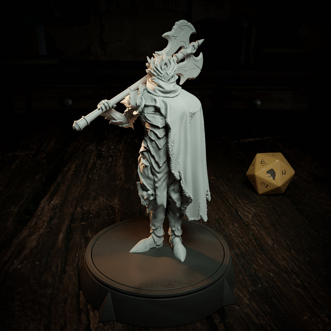 Dark Knight, Enemy | DnD Miniature Character | Cripta Studios - Tattles Told 3D