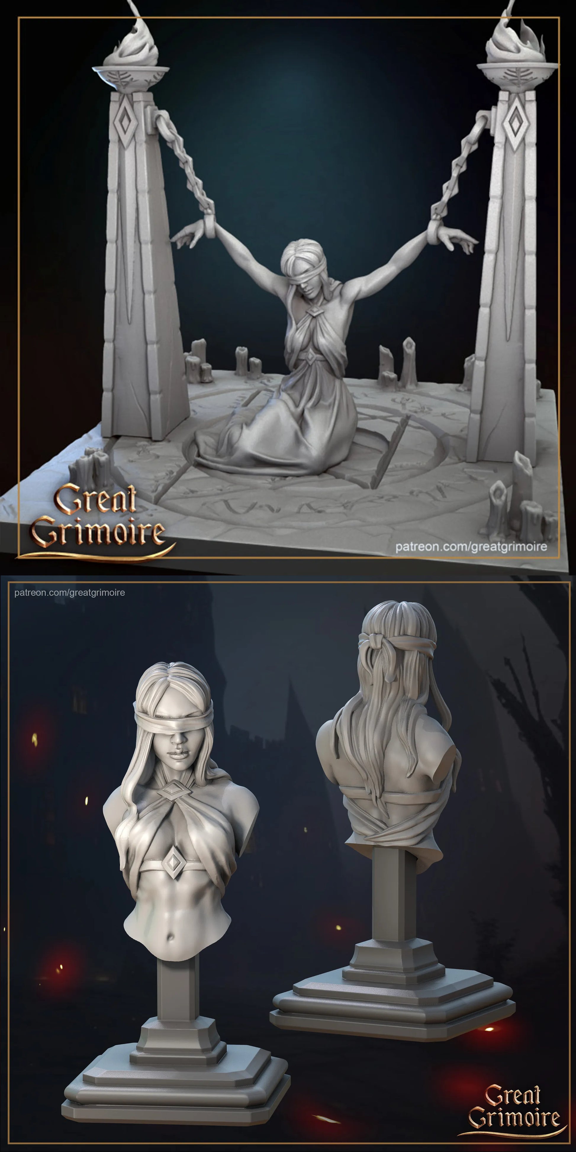 Cult of the Deep, Ocean, Water, Lovecraft | Tabletop Gaming Miniatures Collection | Great Grimoire