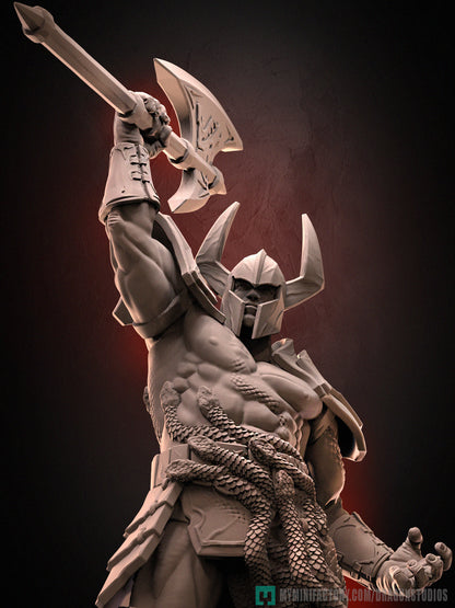 Cobra Inferno Origins | D&D TTRPG Miniature | Dragun Studios