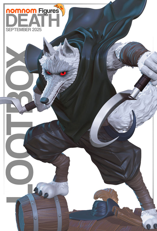 1:10 Red-Eyed Reaper | Resin Garage Kit Figure Game Fan Art | Nomnom Figures