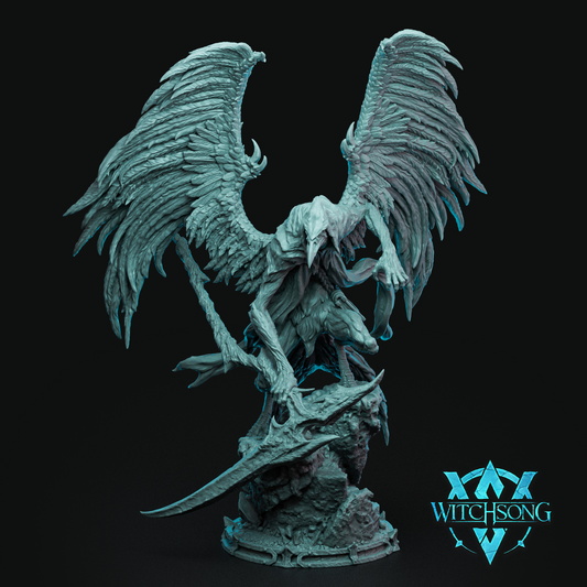 Death | Mini or Bust | Monster Miniature Statue | Witchsong Miniatures