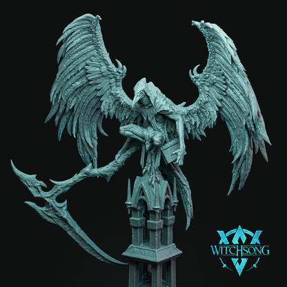 Death | Mini or Bust | Monster Miniature Statue | Witchsong Miniatures