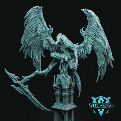 Death | Mini or Bust | Monster Miniature Statue | Witchsong Miniatures