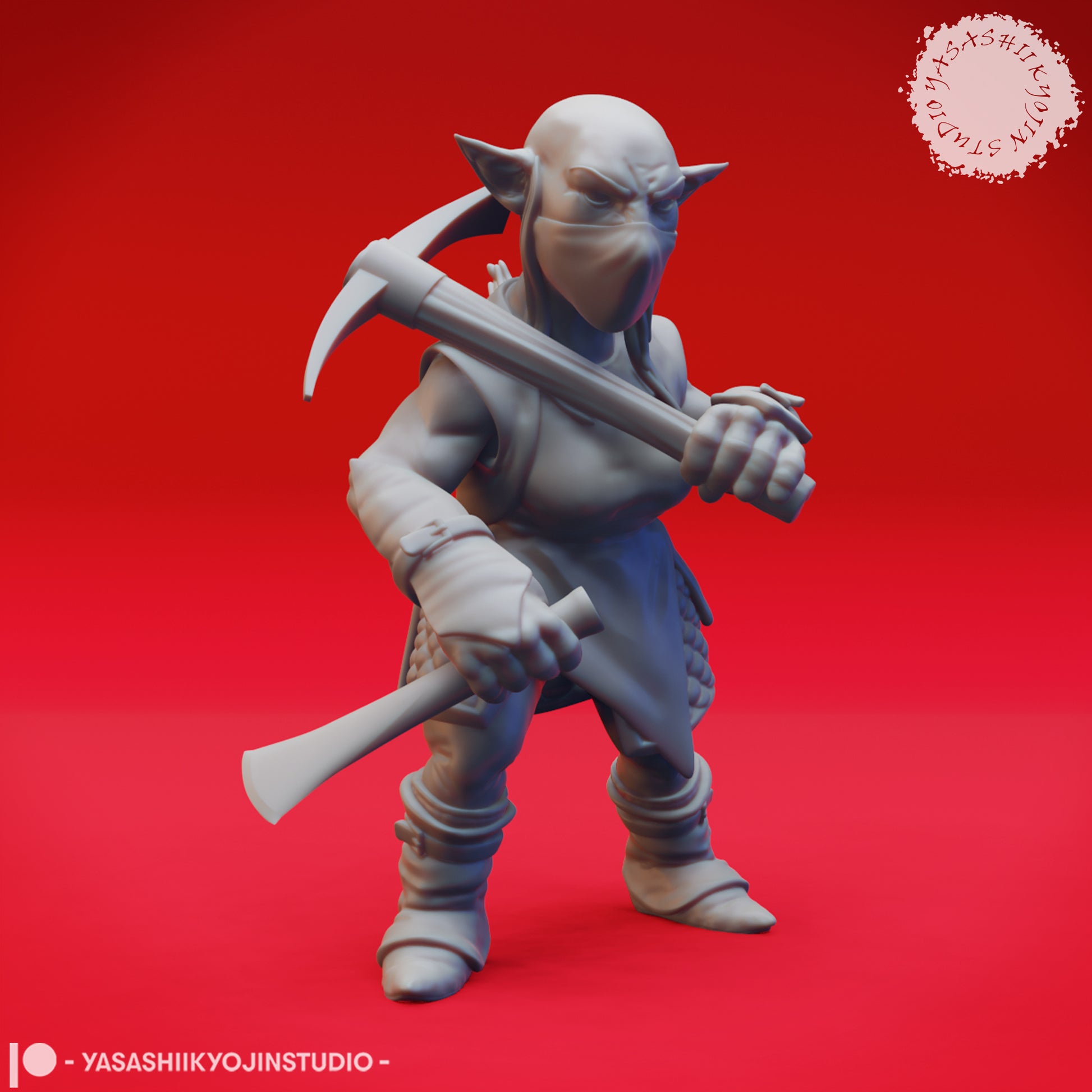 Deep Gnomes | D&D TTRPG Monster Miniature | Yasashii Kyojin Studio