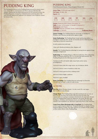 Deep Gnomes | D&D TTRPG Monster Miniature | Yasashii Kyojin Studio