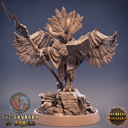 Bird Folk - The Skyborn of Aquila | Tabletop or Display Scale | D&D Mini | Daybreak Miniatures