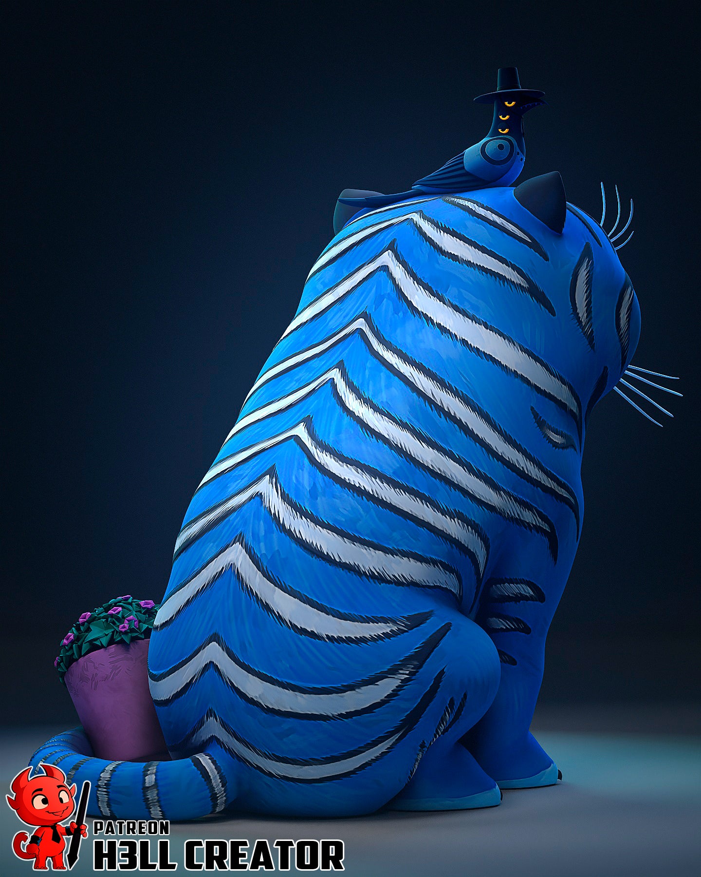 1:12 Derpy and Sussie | Resin Garage Kit Figure Game Fan Art | h3LL creator