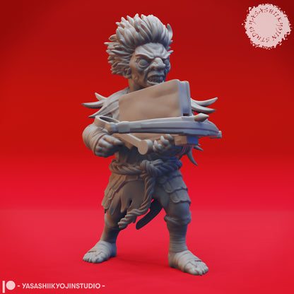 Derro | D&D TTRPG Monster Miniature | Yasashii Kyojin Studio
