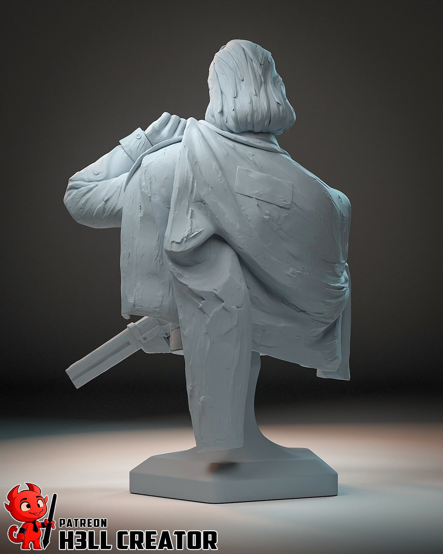 1:12 Goodest Of Good Cops | Resin Garage Kit Figure Game Fan Art | h3LL creator