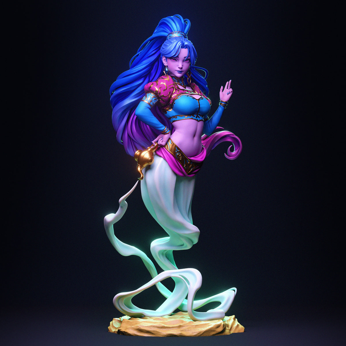 1:12 La Gran Matriarca del Inframundo | Figura en kit de resina impresa en 3D | CA 3D Studios