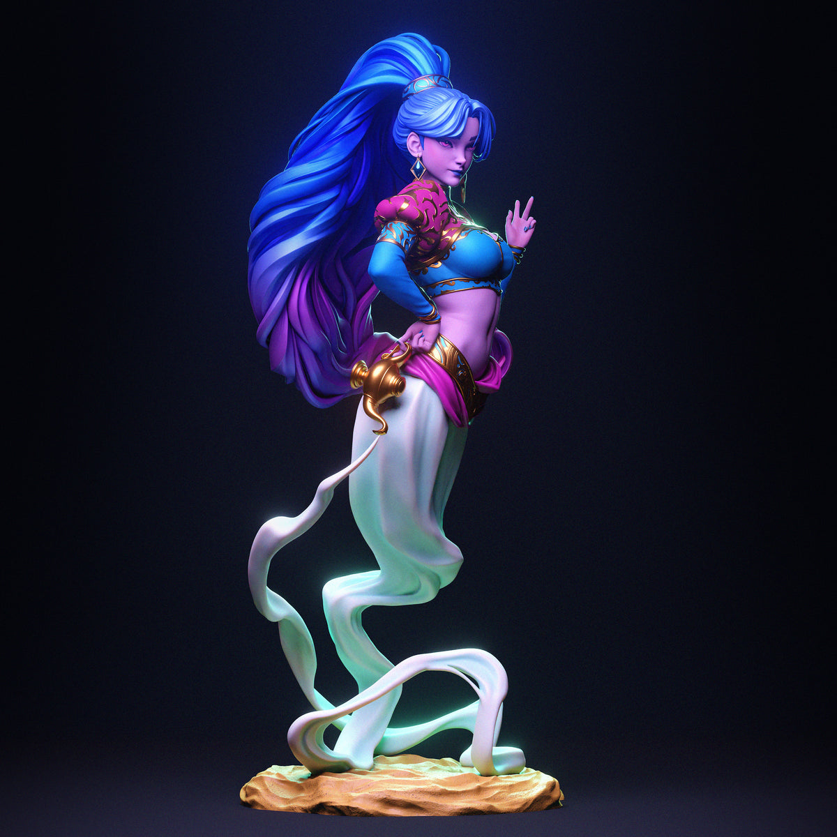 1:12 La Gran Matriarca del Inframundo | Figura en kit de resina impresa en 3D | CA 3D Studios