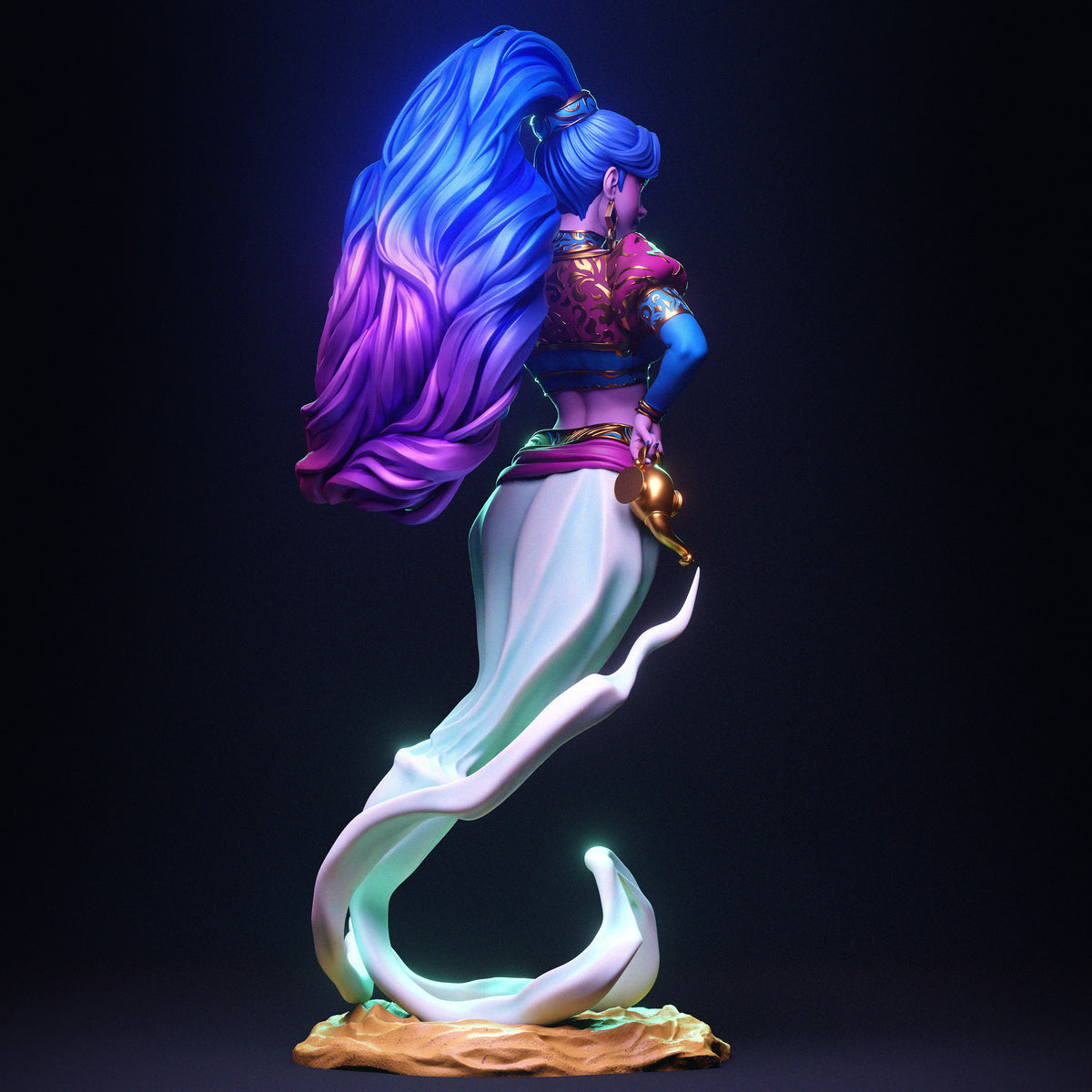 1:12 La Gran Matriarca del Inframundo | Figura en kit de resina impresa en 3D | CA 3D Studios