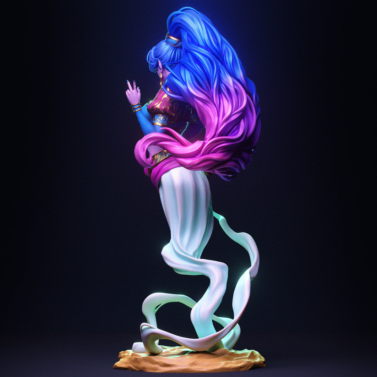1:12 La Gran Matriarca del Inframundo | Figura en kit de resina impresa en 3D | CA 3D Studios