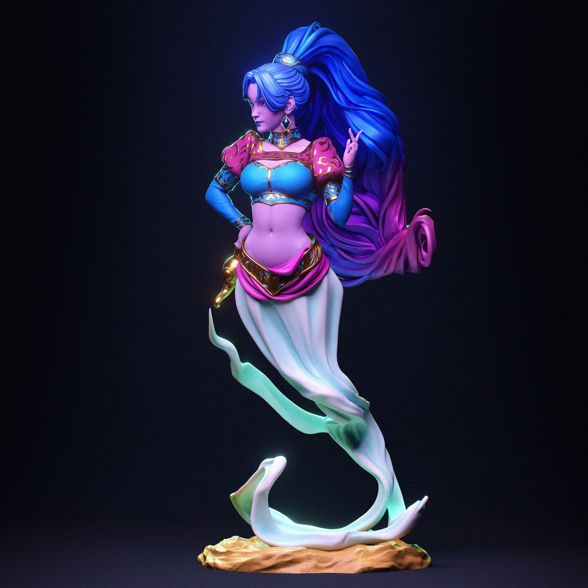 1:12 La Gran Matriarca del Inframundo | Figura en kit de resina impresa en 3D | CA 3D Studios