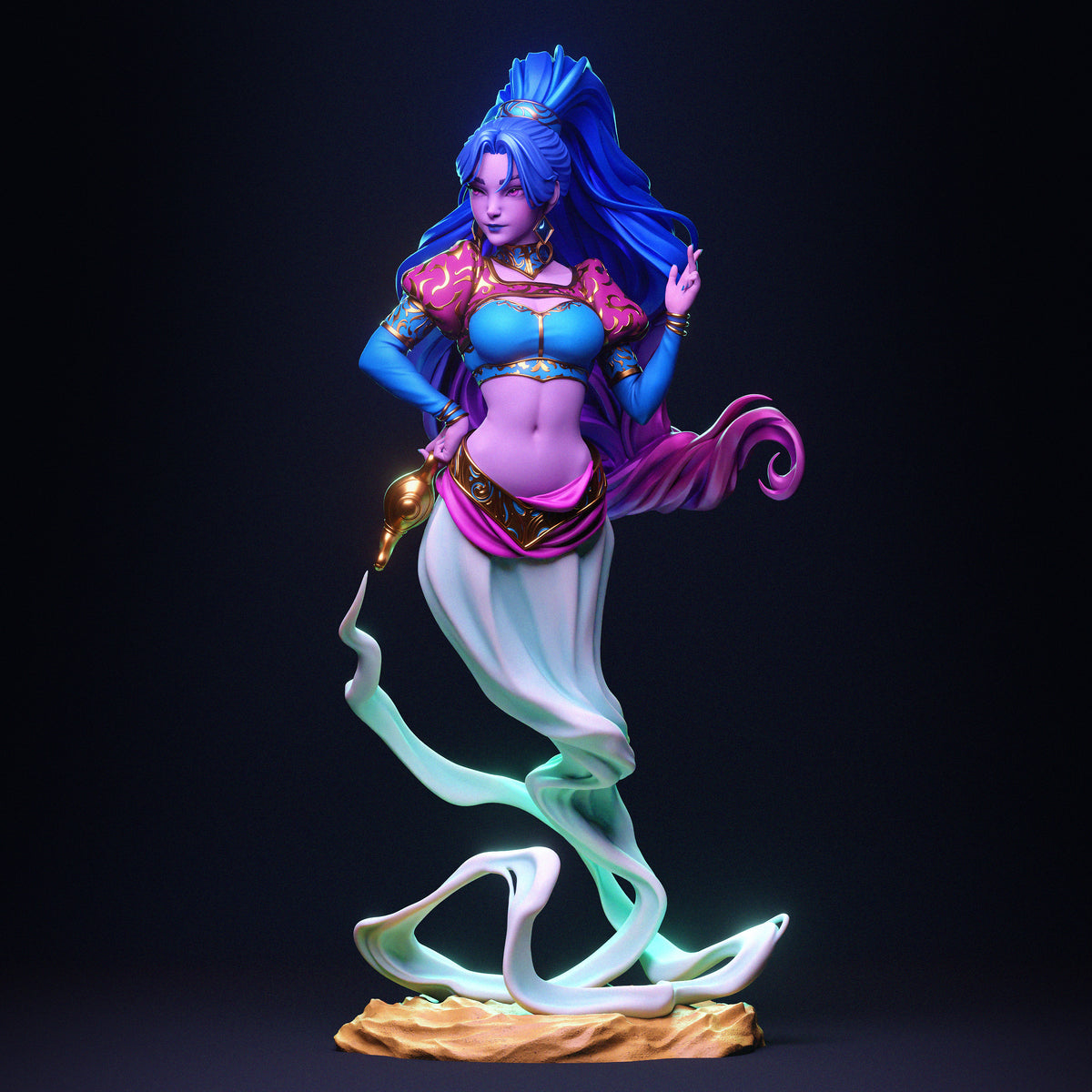 1:12 La Gran Matriarca del Inframundo | Figura en kit de resina impresa en 3D | CA 3D Studios