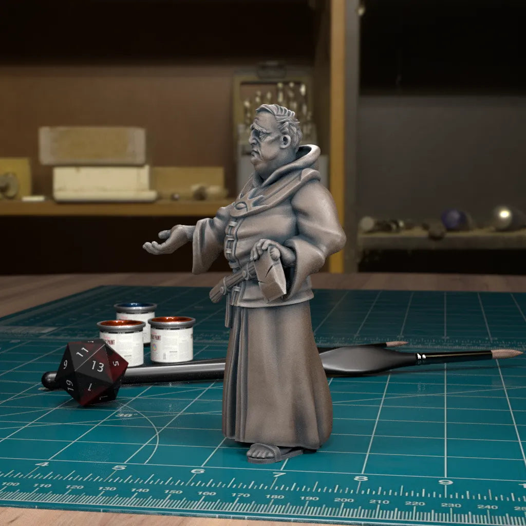 CoS Father Donavich | D&D TTRPG Mini | TytanTroll Miniatures