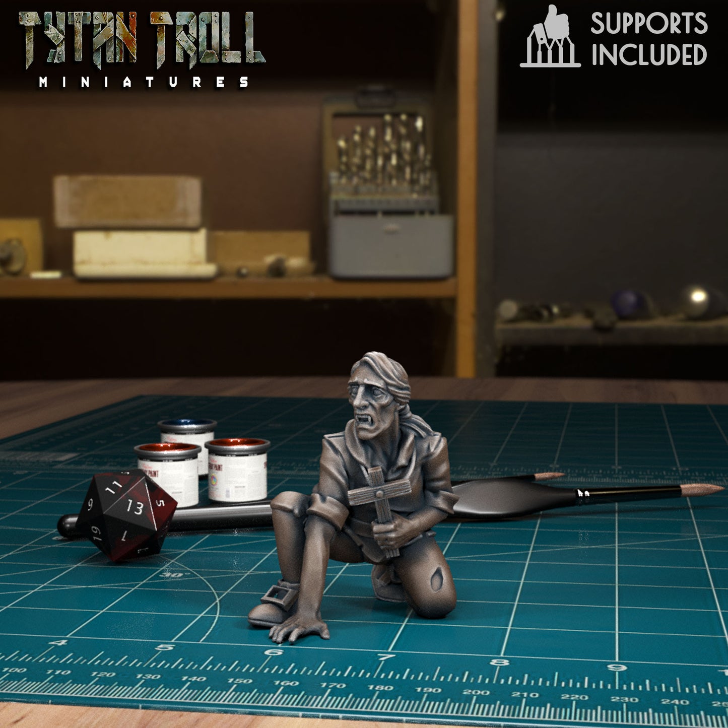 CoS Doru | D&D TTRPG Mini | TytanTroll Miniatures