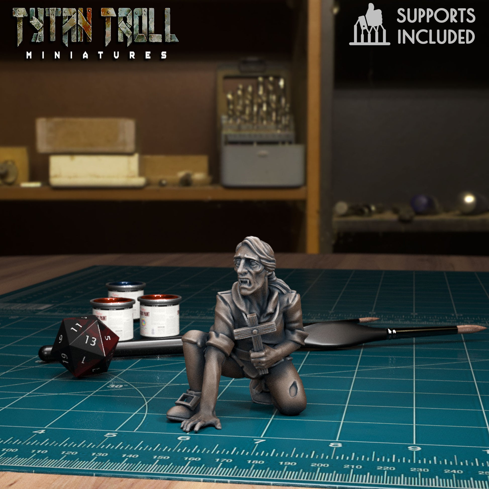 CoS Doru | D&D TTRPG Mini | TytanTroll Miniatures