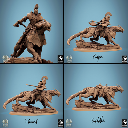 Dragoryx Pack, Bastion of Purity Warband | D&D TTRPG Miniature | Rescale Miniatures