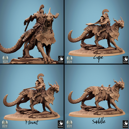 Dragoryx Pack, Bastion of Purity Warband | D&D TTRPG Miniature | Rescale Miniatures