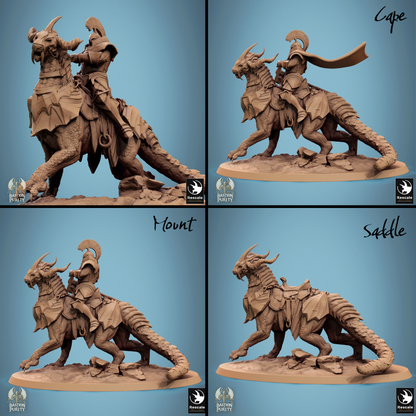 Dragoryx Pack, Bastion of Purity Warband | D&D TTRPG Miniature | Rescale Miniatures