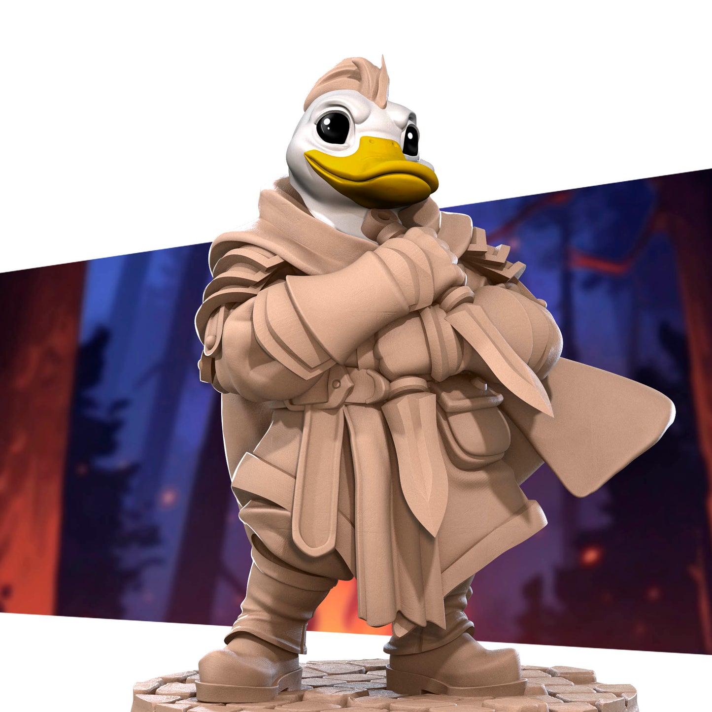 Bullet Heroes, Duckfolk Rogue | D&D Pathfinder TTRPG Miniature | Bite the Bullet