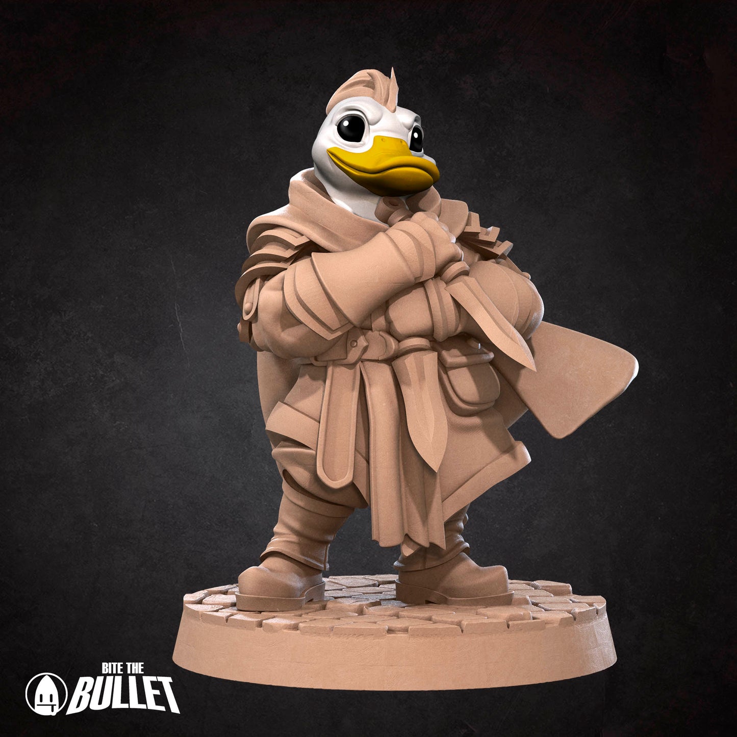 Bullet Heroes, Duckfolk Rogue | D&D Pathfinder TTRPG Miniature | Bite the Bullet