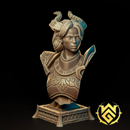 Duskgate Champion | TTRPG D&D Miniature | The Witchguild