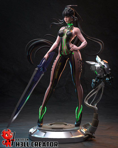 1:10 Combat Android | Resin Garage Kit Figure Game Fan Art | h3LL creator