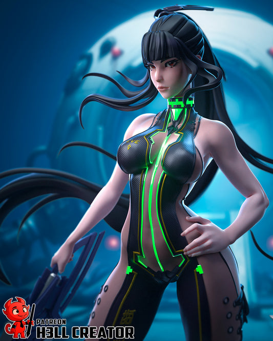 1:10 Combat Android | Resin Garage Kit Figure Game Fan Art | h3LL creator