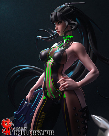 1:10 Combat Android | Resin Garage Kit Figure Game Fan Art | h3LL creator