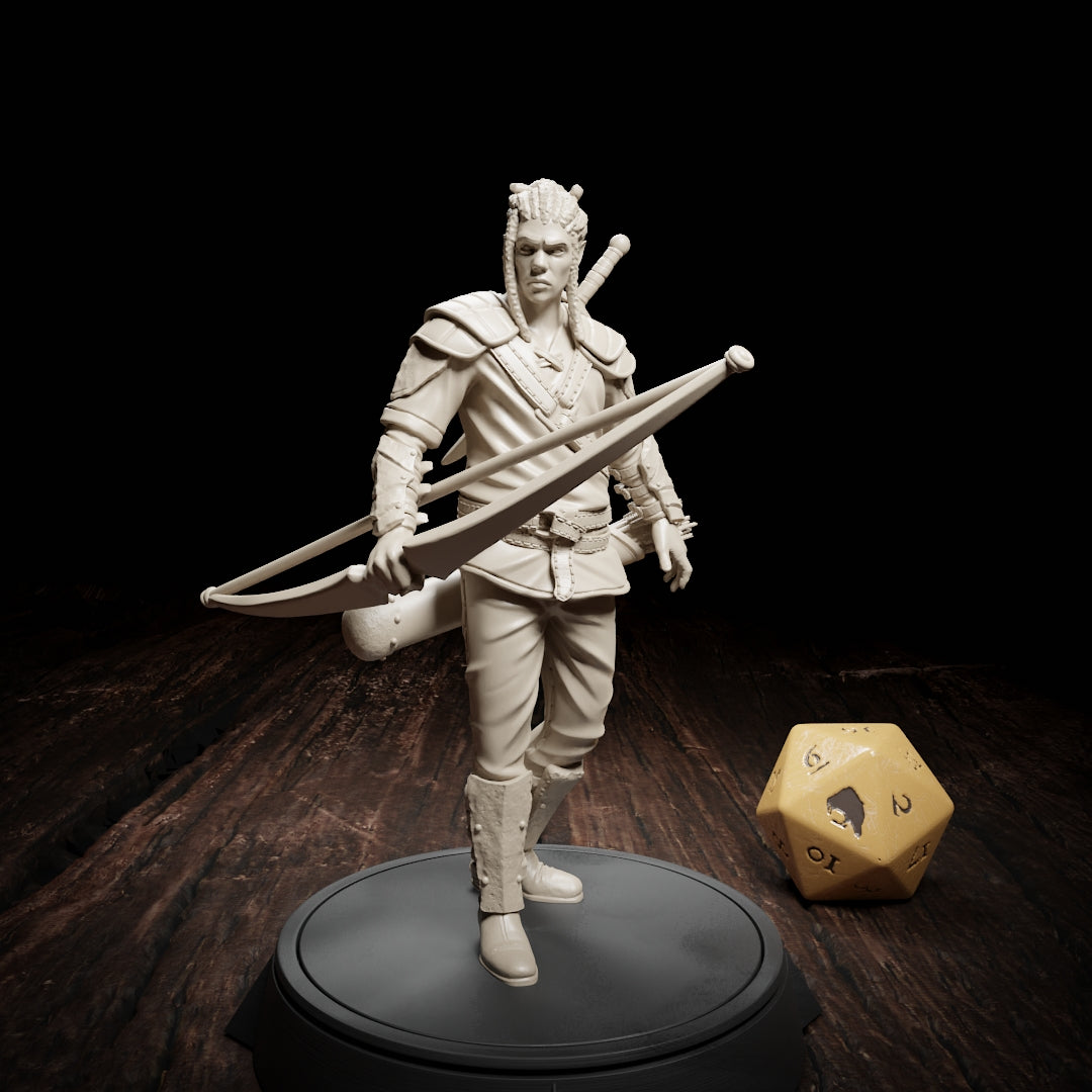 Eagon Milvenin, Hero | DnD Miniature Character | Cripta Studios - Tattles Told 3D