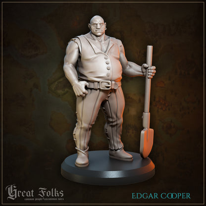 Great Folks Townsfolk, Part 1 | NPCs, Villagers, Children, Animals | Tabletop Gaming Miniatures Collection | Great Grimoire