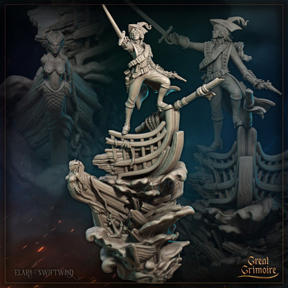 Flotsam Tides, Pirate, Corsair, Adventure, Sea | Tabletop Gaming Miniatures Collection | Great Grimoire