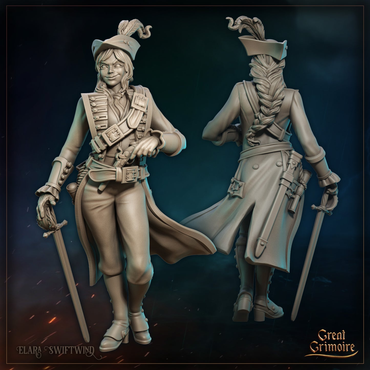 Flotsam Tides, Pirate, Corsair, Adventure, Sea | Tabletop Gaming Miniatures Collection | Great Grimoire