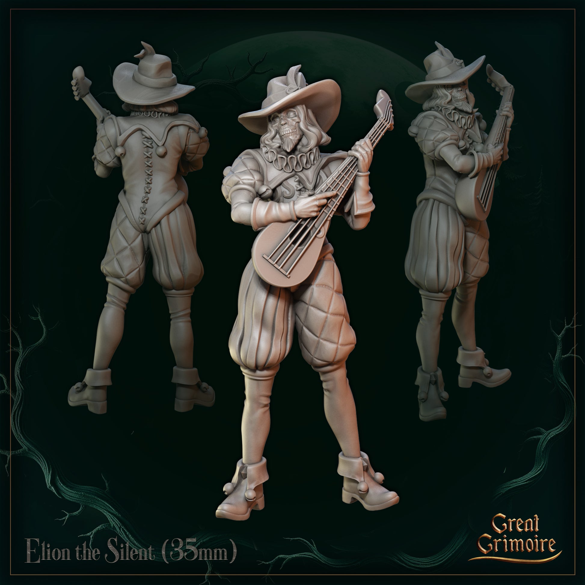 Song of the Eternal Night | Tabletop Gaming Miniatures Collection | Great Grimoire