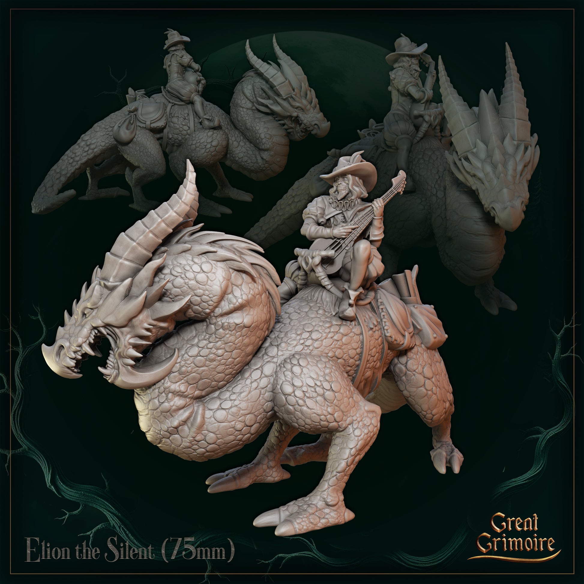 Song of the Eternal Night | Tabletop Gaming Miniatures Collection | Great Grimoire