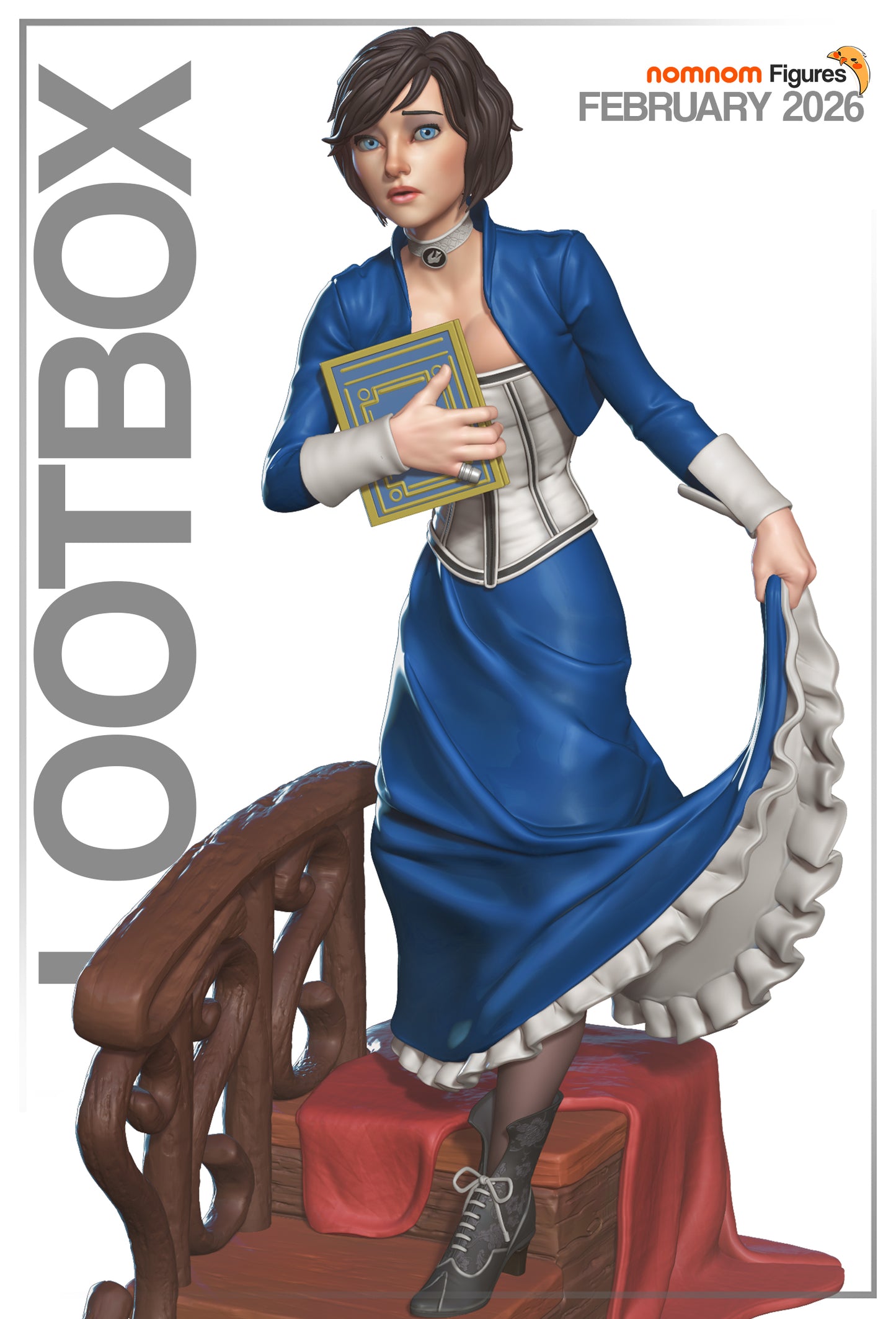Resourceful Companion | Resin Garage Kit Figure Anime Fan Art | Nomnom Figures