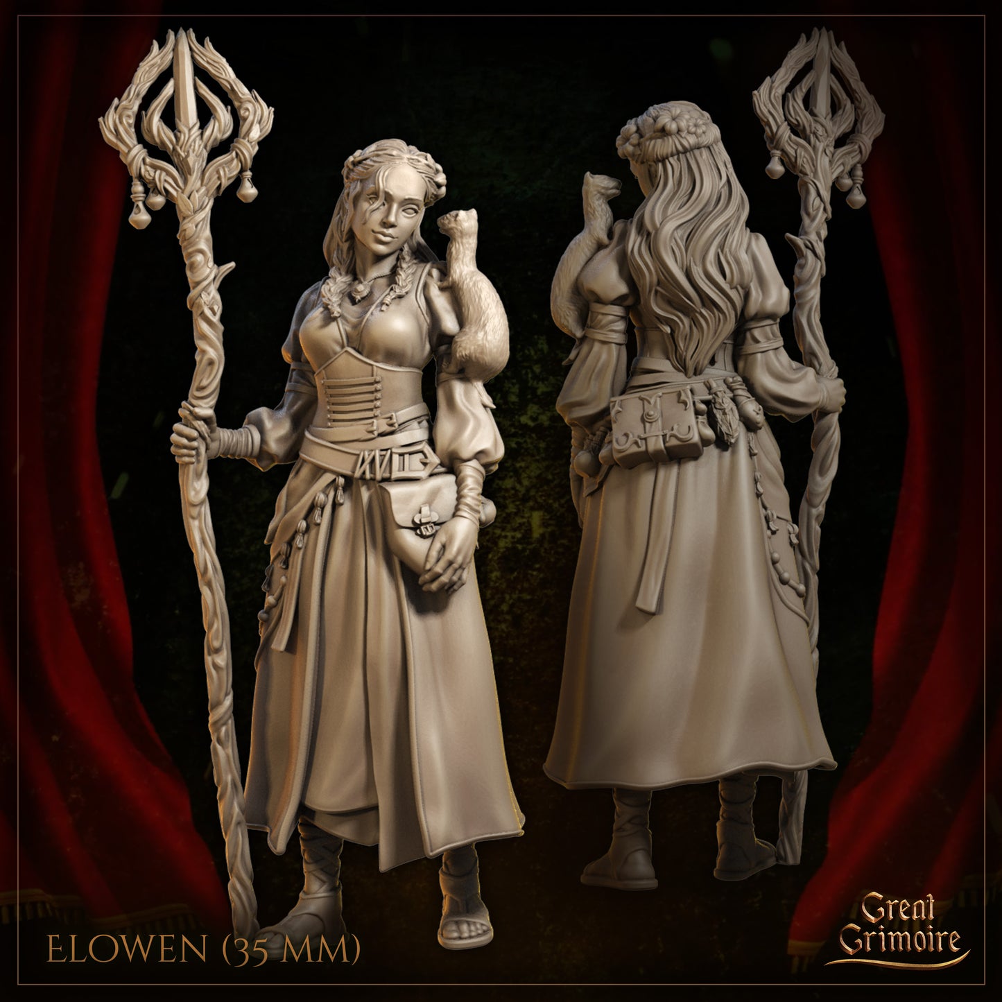 The Smile of Shadows | Tabletop Gaming Miniatures Collection | Great Grimoire