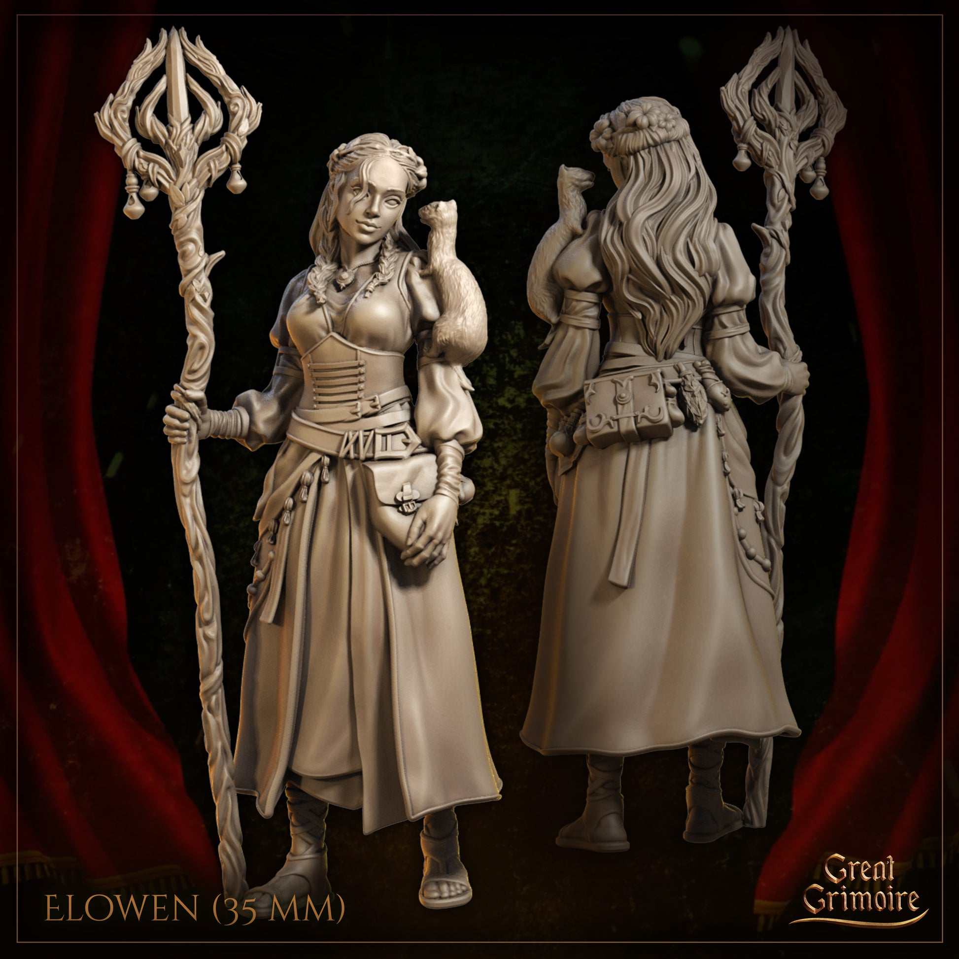 The Smile of Shadows | Tabletop Gaming Miniatures Collection | Great Grimoire